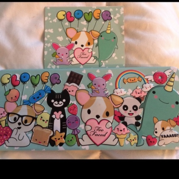 1 LEFT NIB AUTH TOO FACED CLOVER EYESHADOW PALETTE - Picture 2 of 8